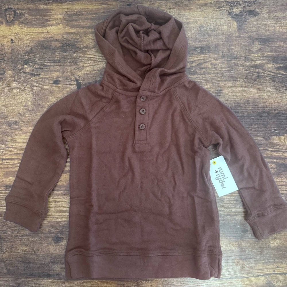 NWT Rumy & Ryder Toddler's hooded sweatshirt Size 2T